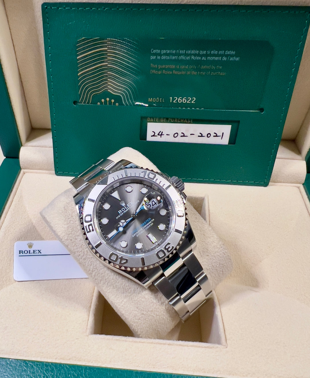 Rolex Yacht-Master 40 126622 | 2021