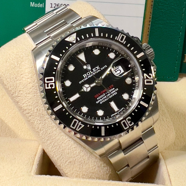 Rolex Sea-Dweller 126600 | MARK I | NEW FULL STICKERS