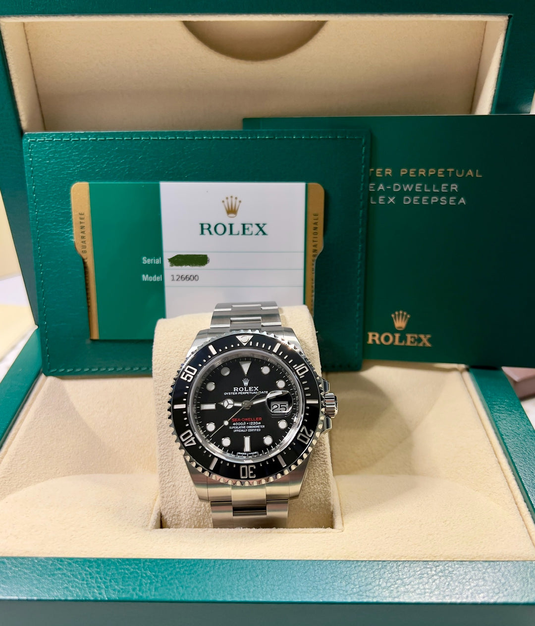 Rolex Sea-Dweller Deepsea 126660 | 2019 | LIKE NEW