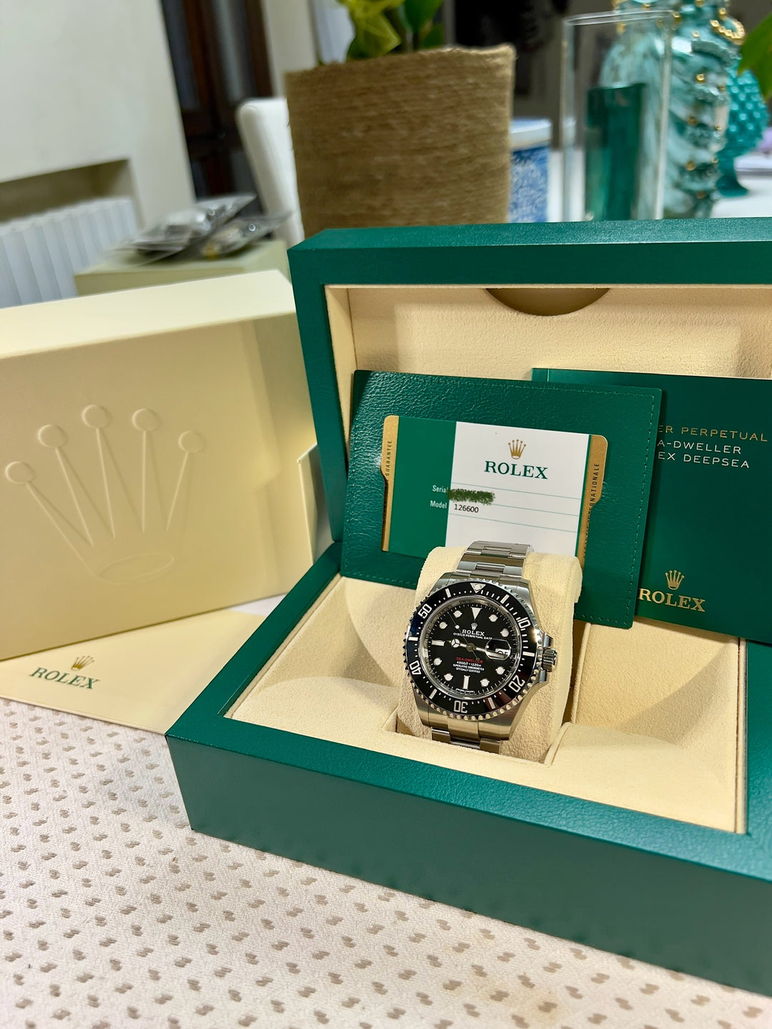 Rolex Sea-Dweller 126600 | MARK I | NEW FULL STICKERS