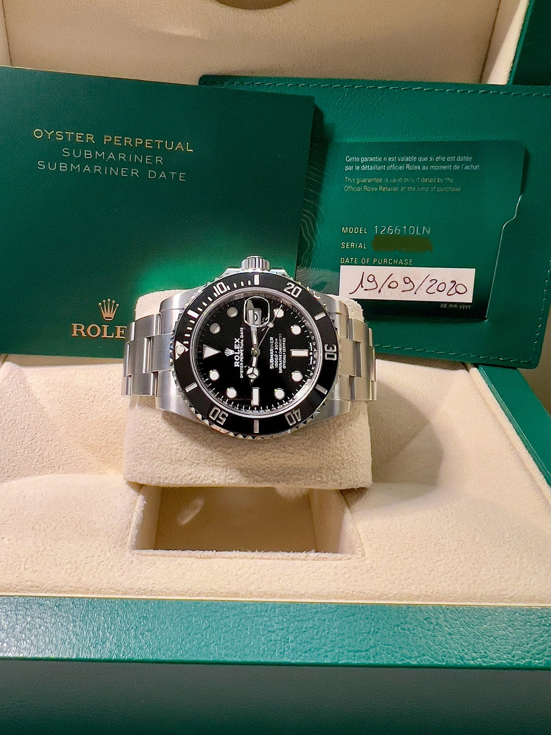 Rolex Submariner Date 126610LN | 2020 | ITA | LIKE NEW