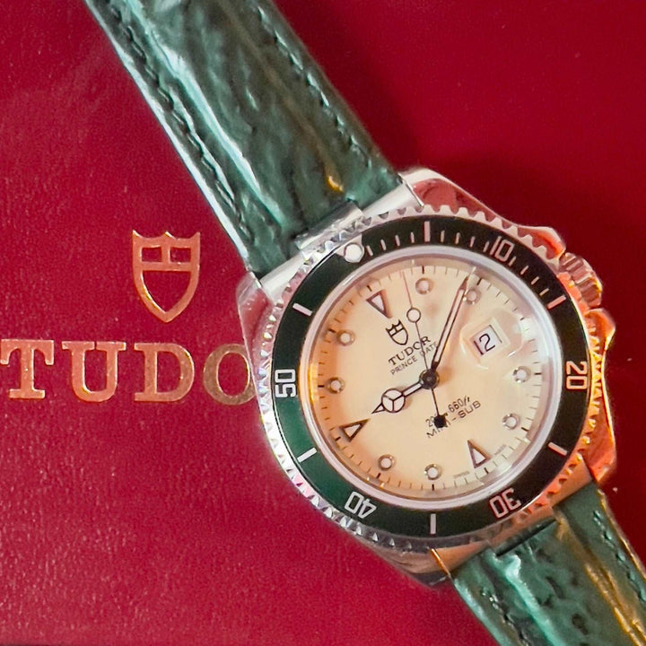 Tudor Mini Sub Prince Date GREEN | 2004 FULL SET