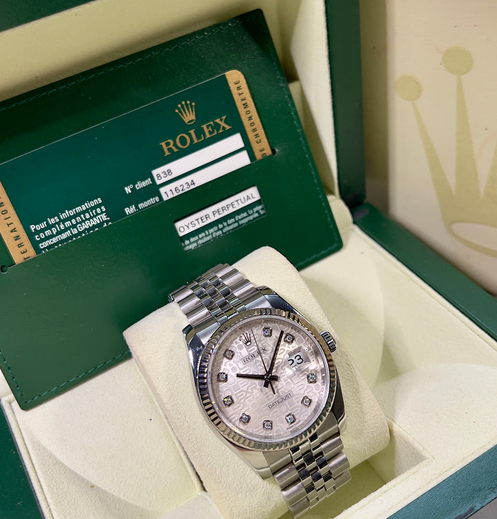 Rolex Datejust 36 116234 | 2009 | DIAMOND