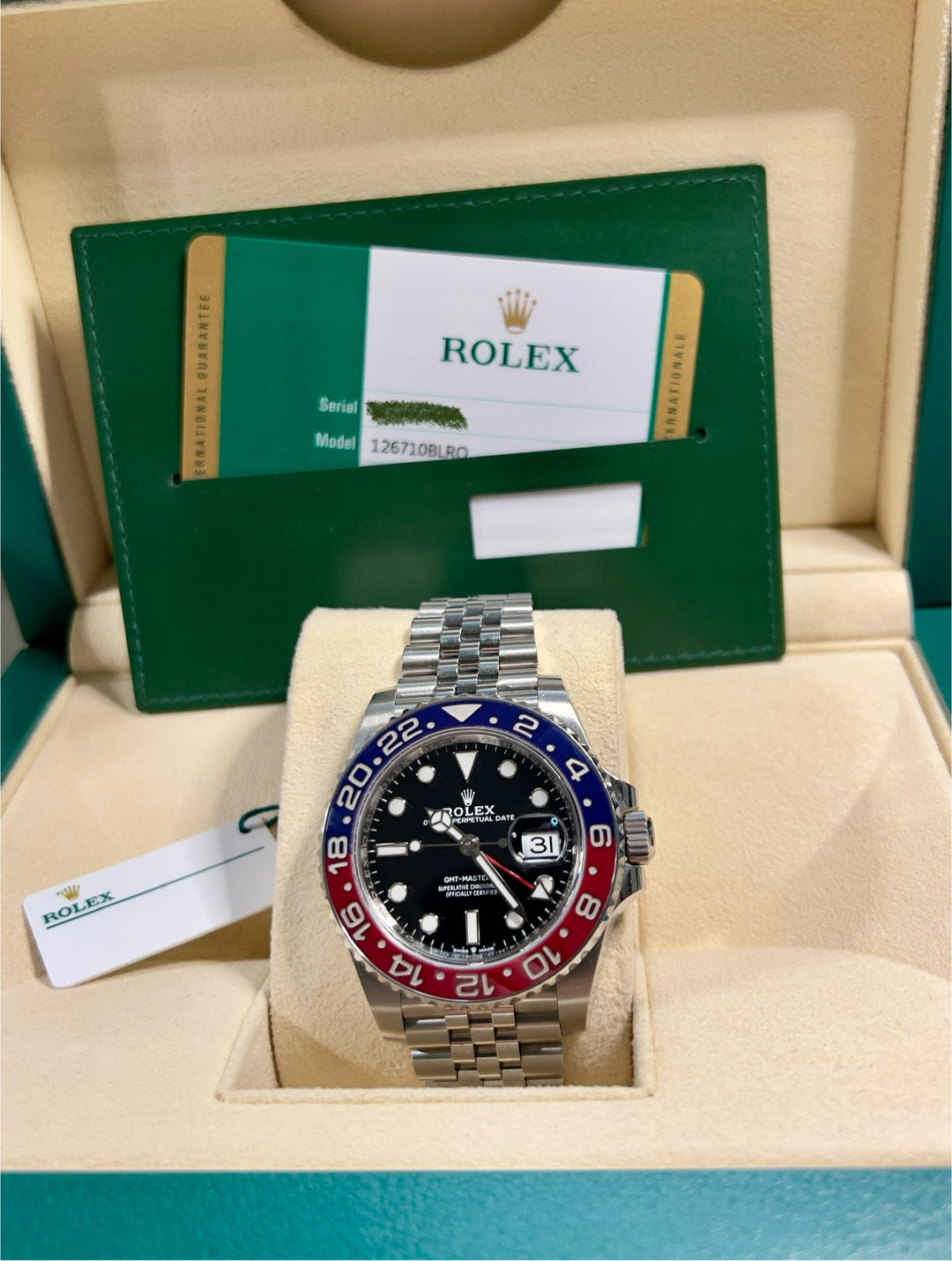 Rolex GMT-Master II 126710BLRO | 2020 | FULL SET