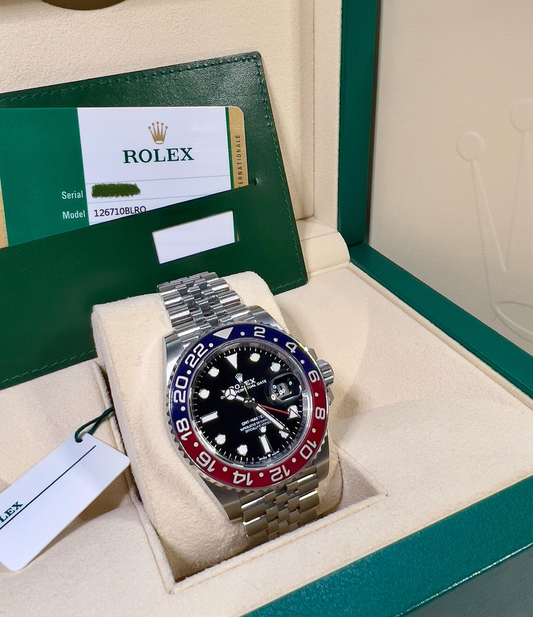 Rolex GMT-Master II 126710BLRO | 2020 | FULL SET