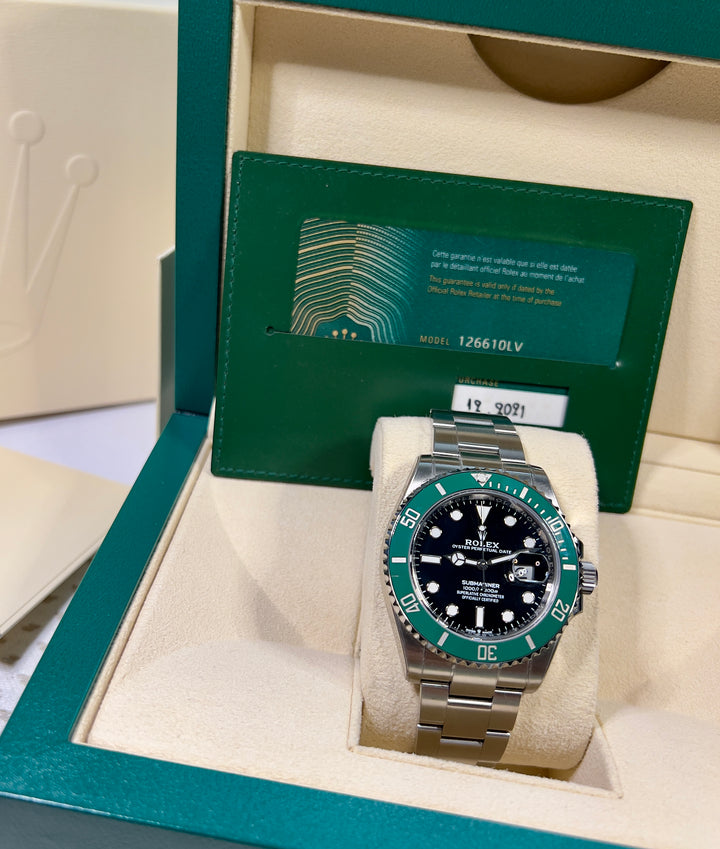 Rolex Submariner Date 126610LV | 2021 | FULL SET