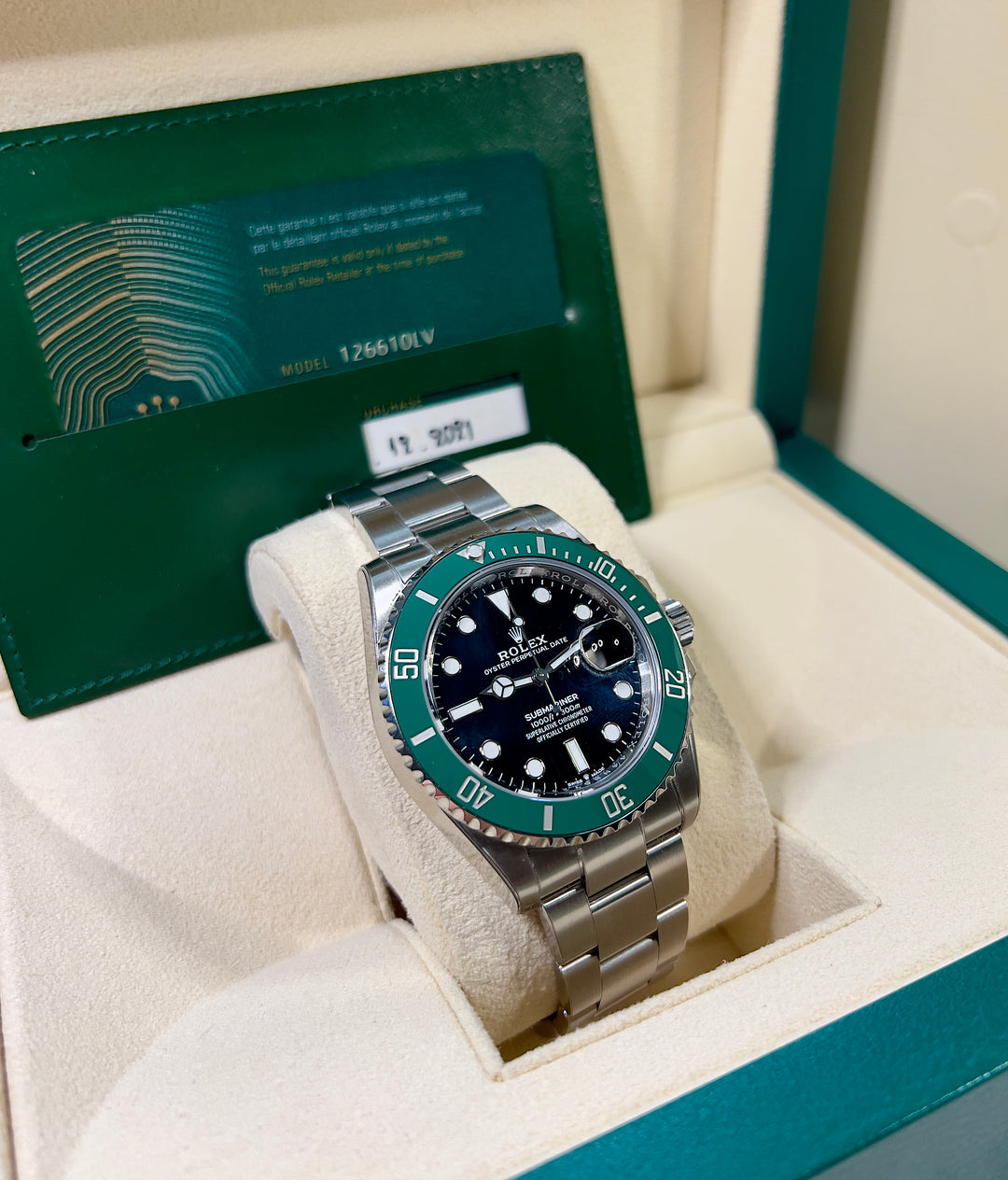 Rolex Submariner Date 126610LV | 2021 | FULL SET