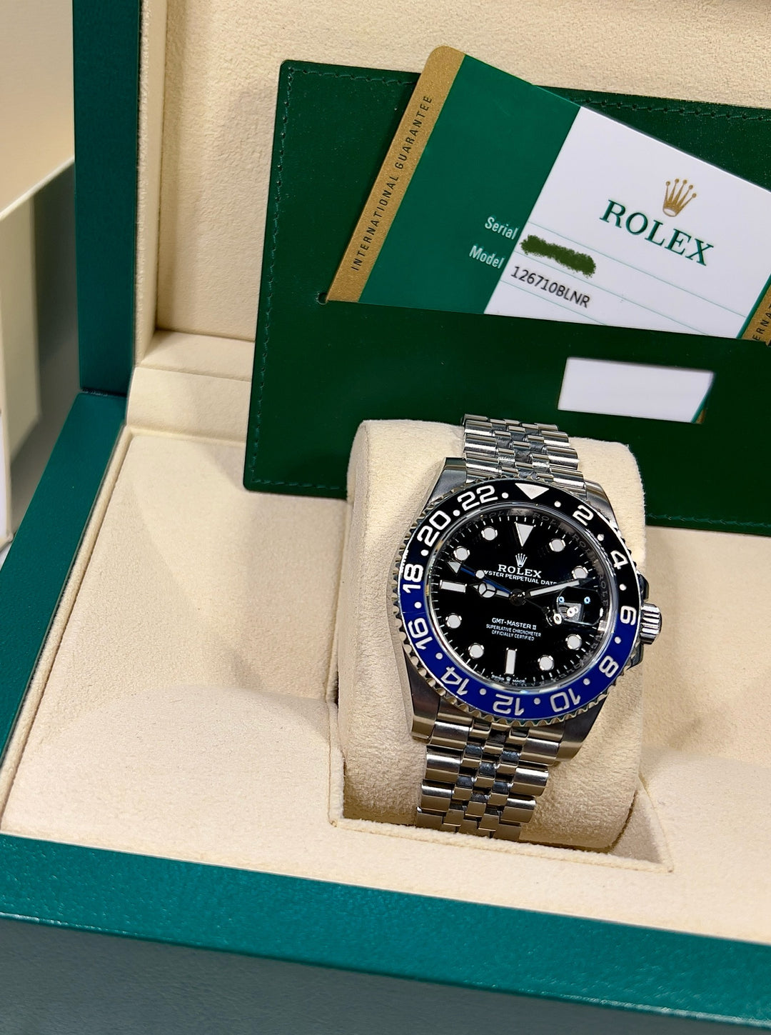 Rolex GMT-Master II 126710BLNR