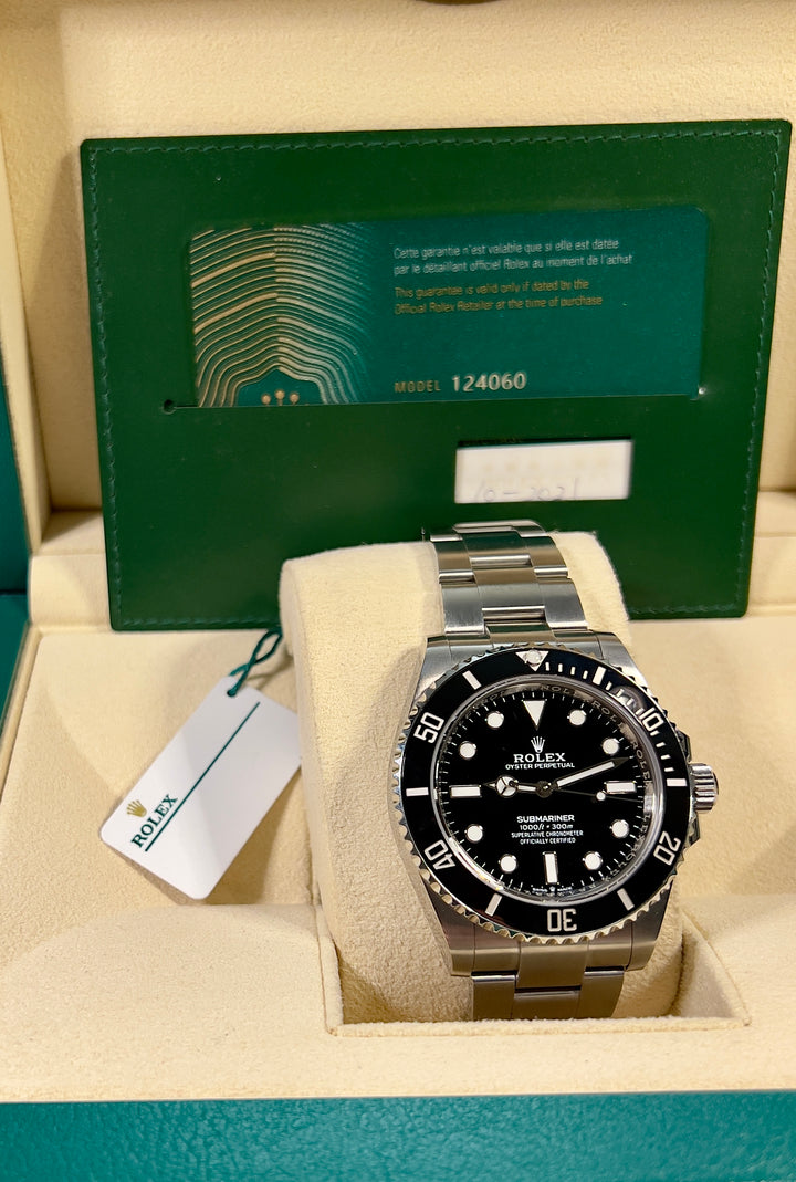 Rolex Submariner (No Date) 124060 | 2021 | LIKE NEW