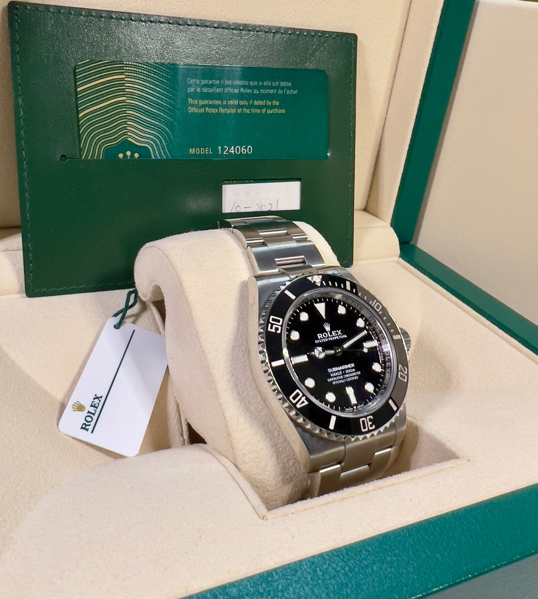 Rolex Submariner (No Date) 124060 | 2021 | LIKE NEW