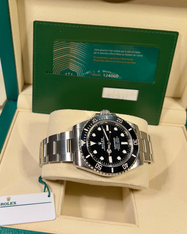 Rolex Submariner (No Date) 124060 | 2021 | LIKE NEW