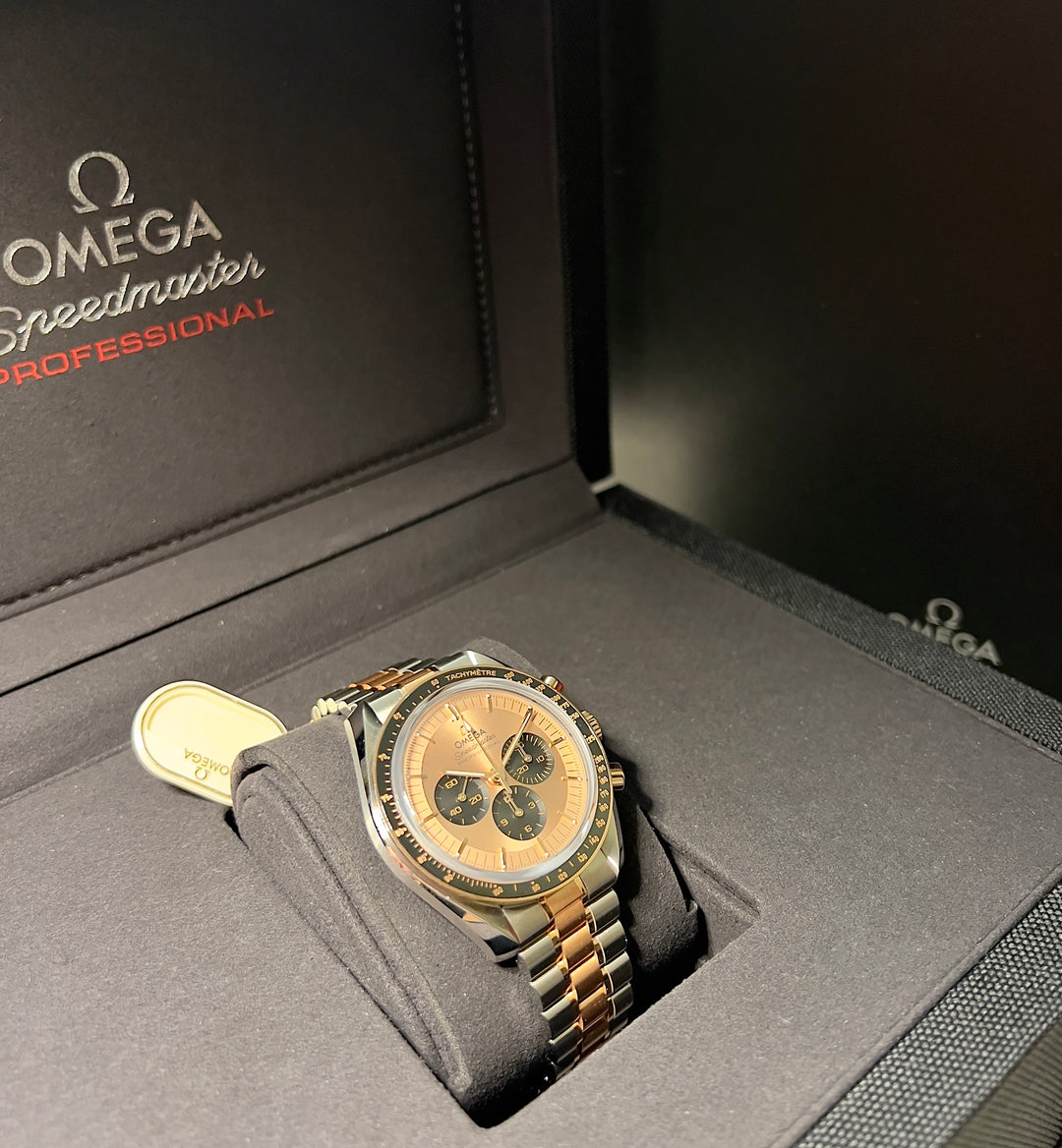 Omega Speedmaster Professional Moonwatch NEW STICKERS