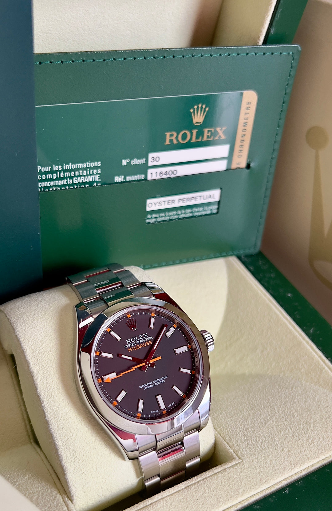 Rolex Milgauss 116400 | 2008