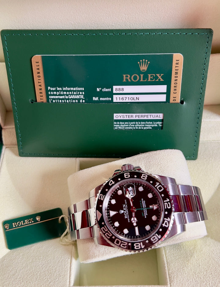 Rolex GMT-Master II 116710LN | 2013 | CHROMALIGHT
