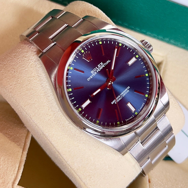 Rolex Oyster Perpetual 39 2018 | BLUE