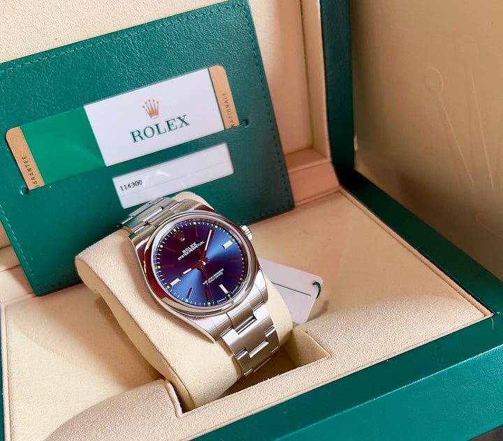 Rolex Oyster Perpetual 39 2018 | BLUE