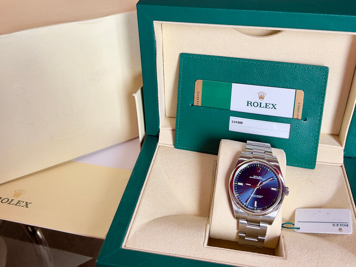 Rolex Oyster Perpetual 39 2018 | BLUE