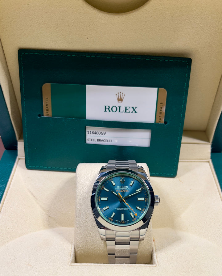 Rolex Milgauss 116400GV | 2015 | ITA | BLUE