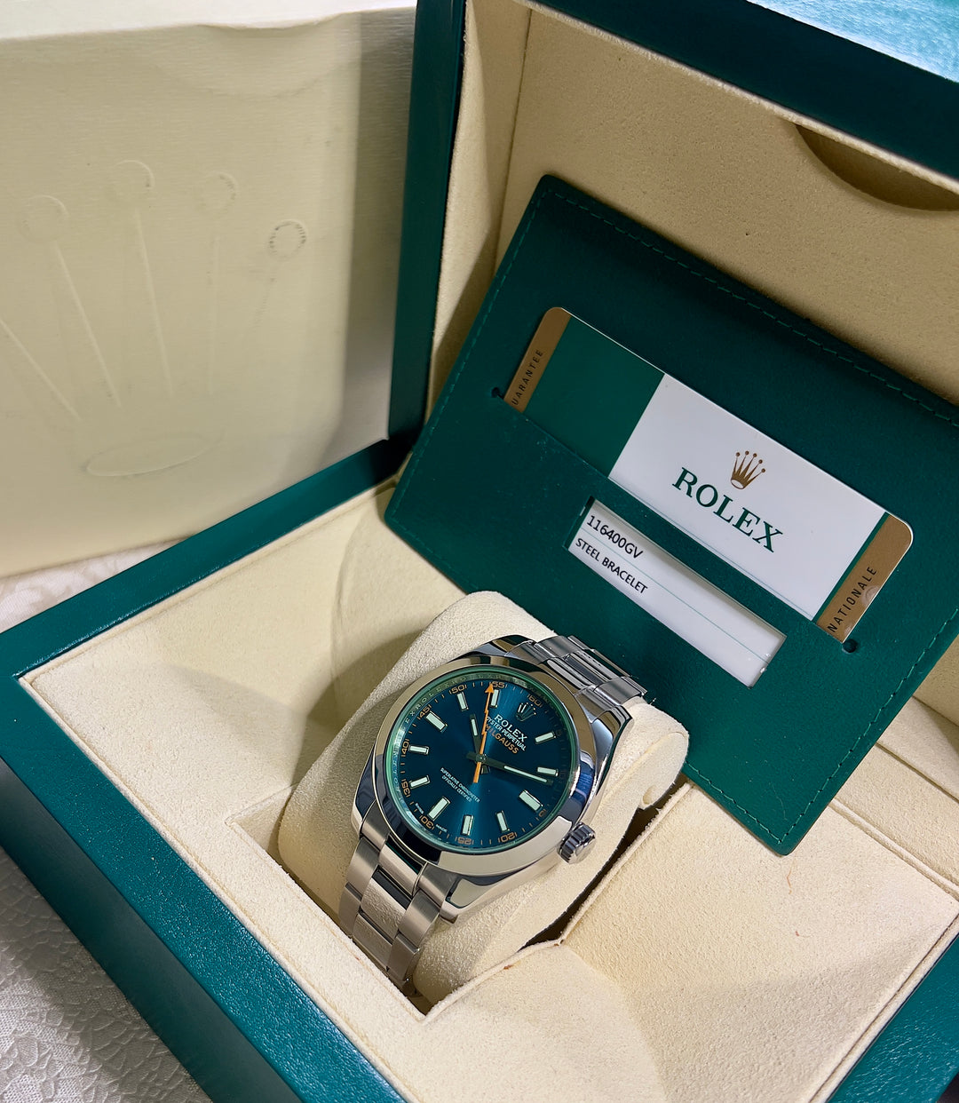 Rolex Milgauss 116400GV | 2015 | ITA | BLUE
