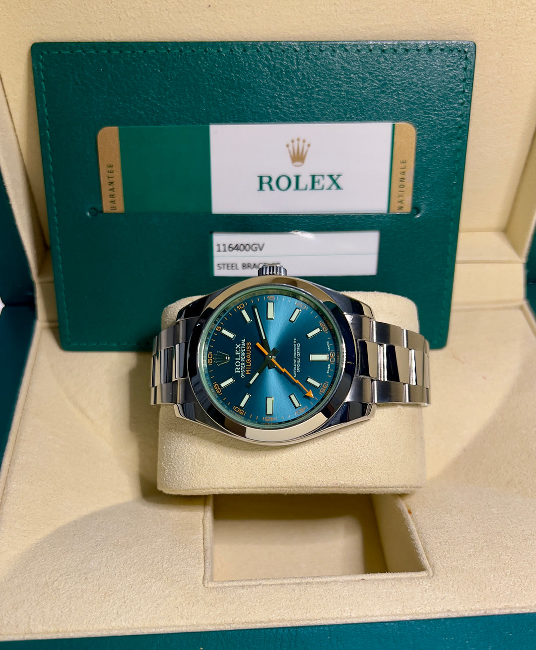 Rolex Milgauss 116400GV | 2015 | ITA | BLUE