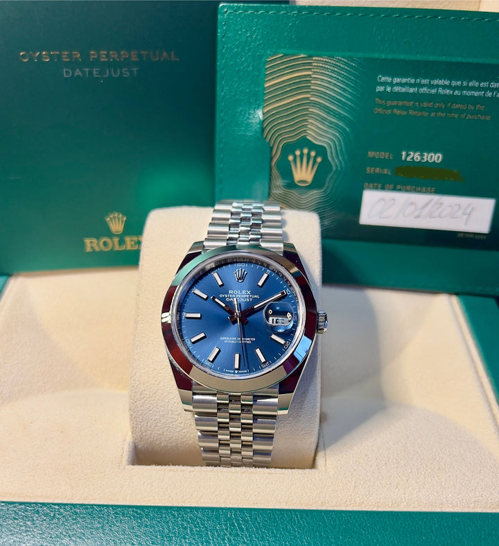Rolex Datejust 41 126300 NEW 2024 | ITA