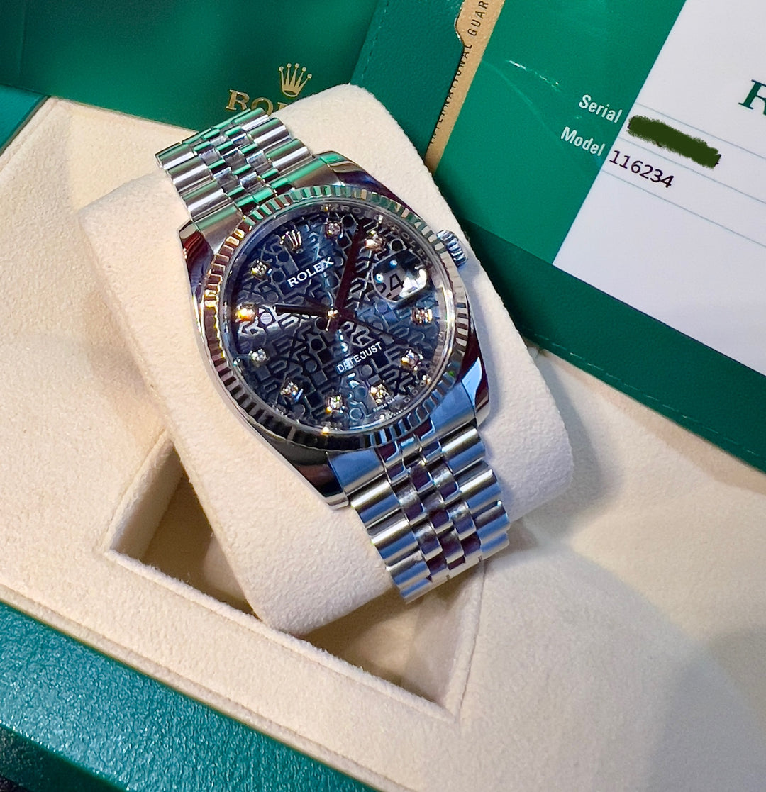 Rolex Datejust 36 116234 BLUE DIAMOND | 2018
