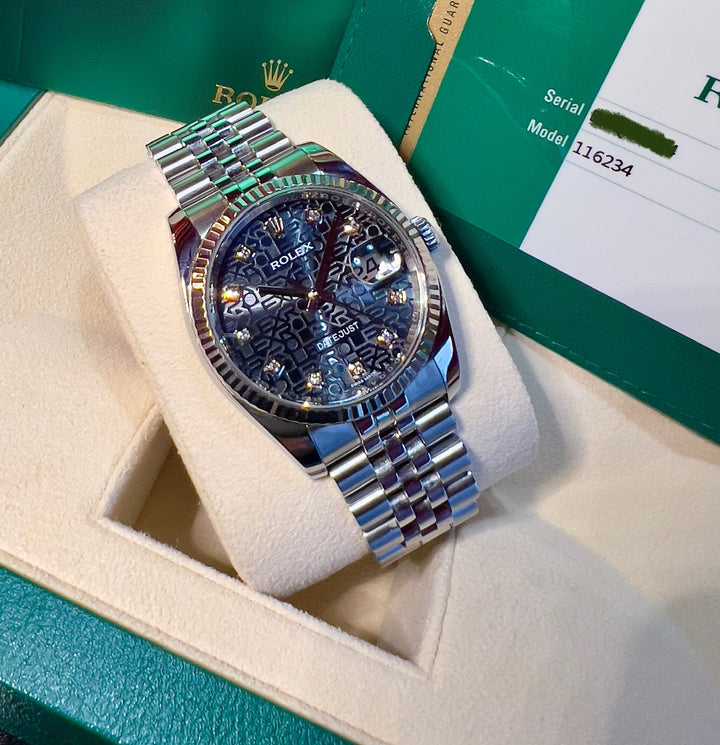 Rolex Datejust 36 116234 BLUE DIAMOND | 2018