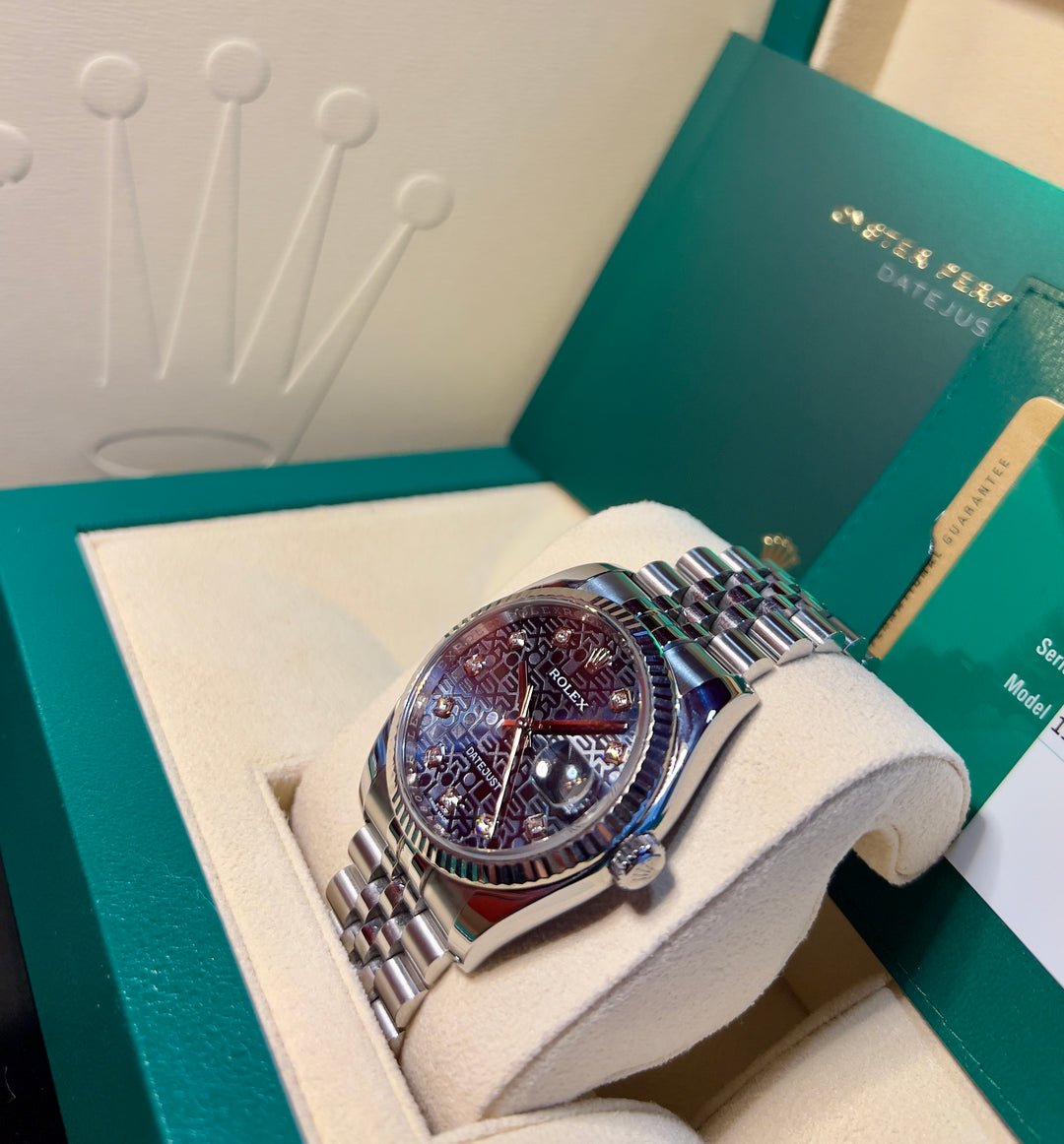 Rolex Datejust 36 116234 BLUE DIAMOND | 2018