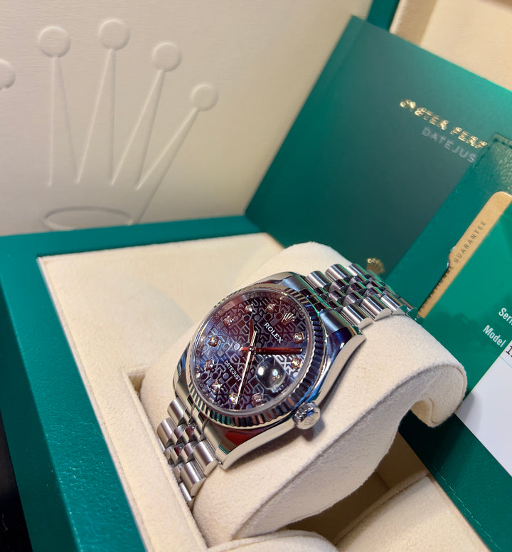 Rolex Datejust 36 116234 BLUE DIAMOND | 2018