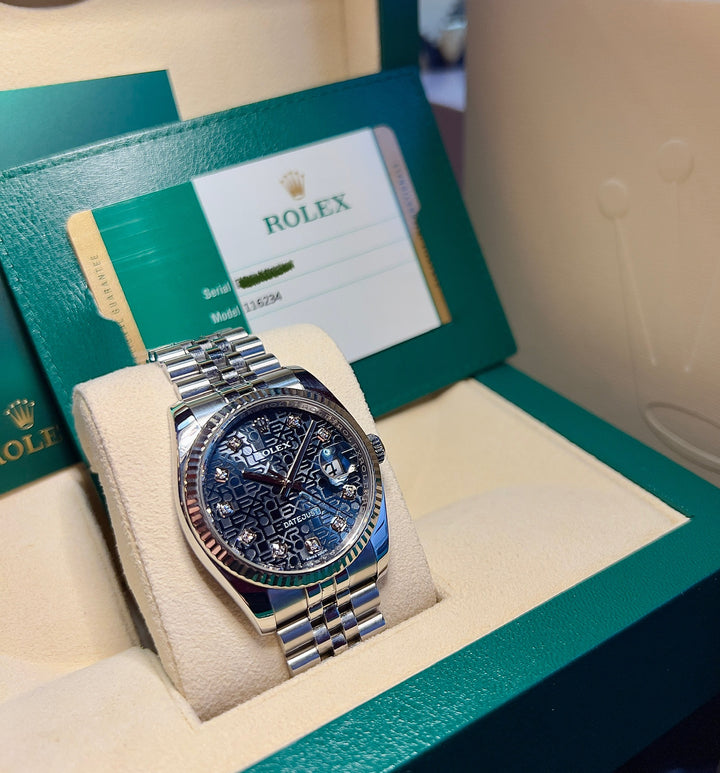 Rolex Datejust 36 116234 BLUE DIAMOND | 2018