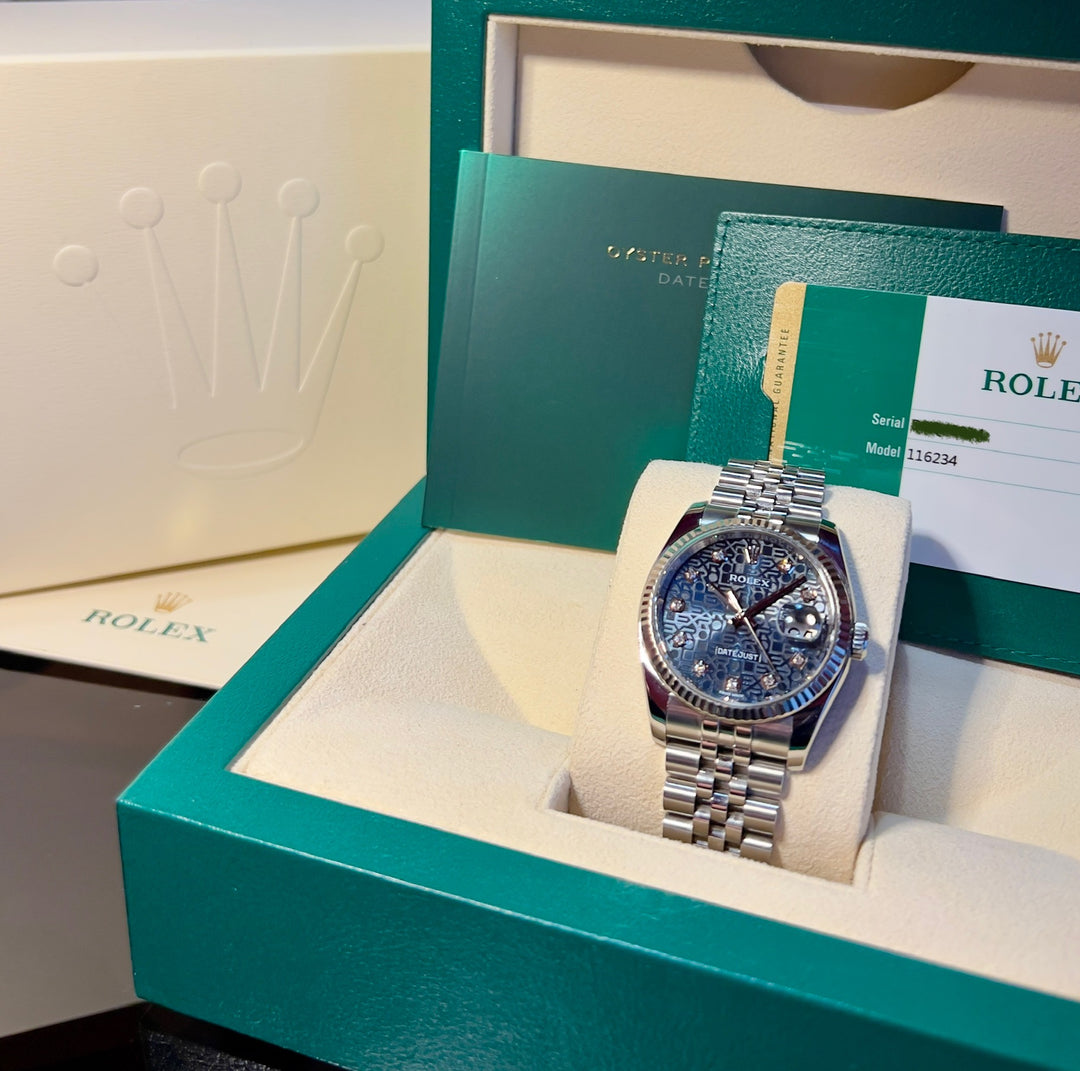 Rolex Datejust 36 116234 BLUE DIAMOND | 2018