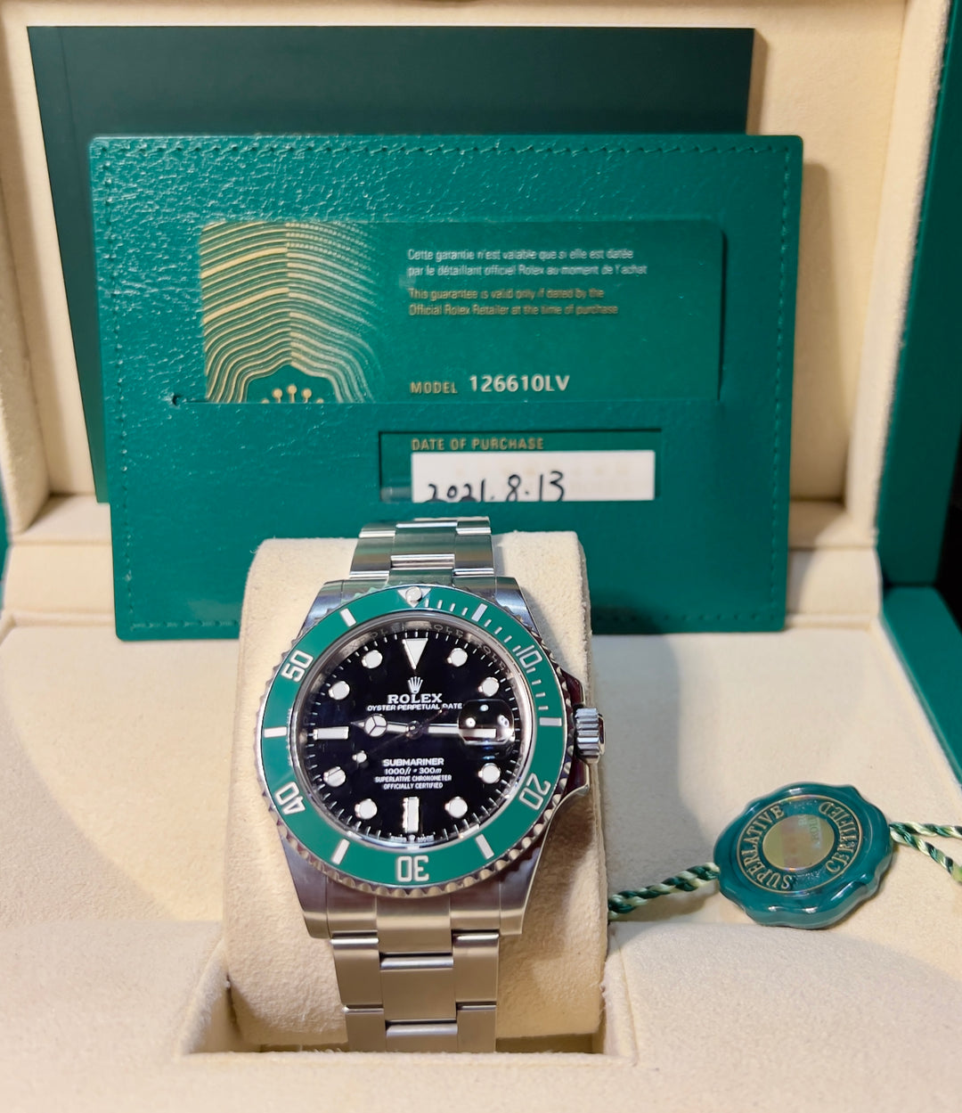 Rolex Submariner Date 126610LV | 2021