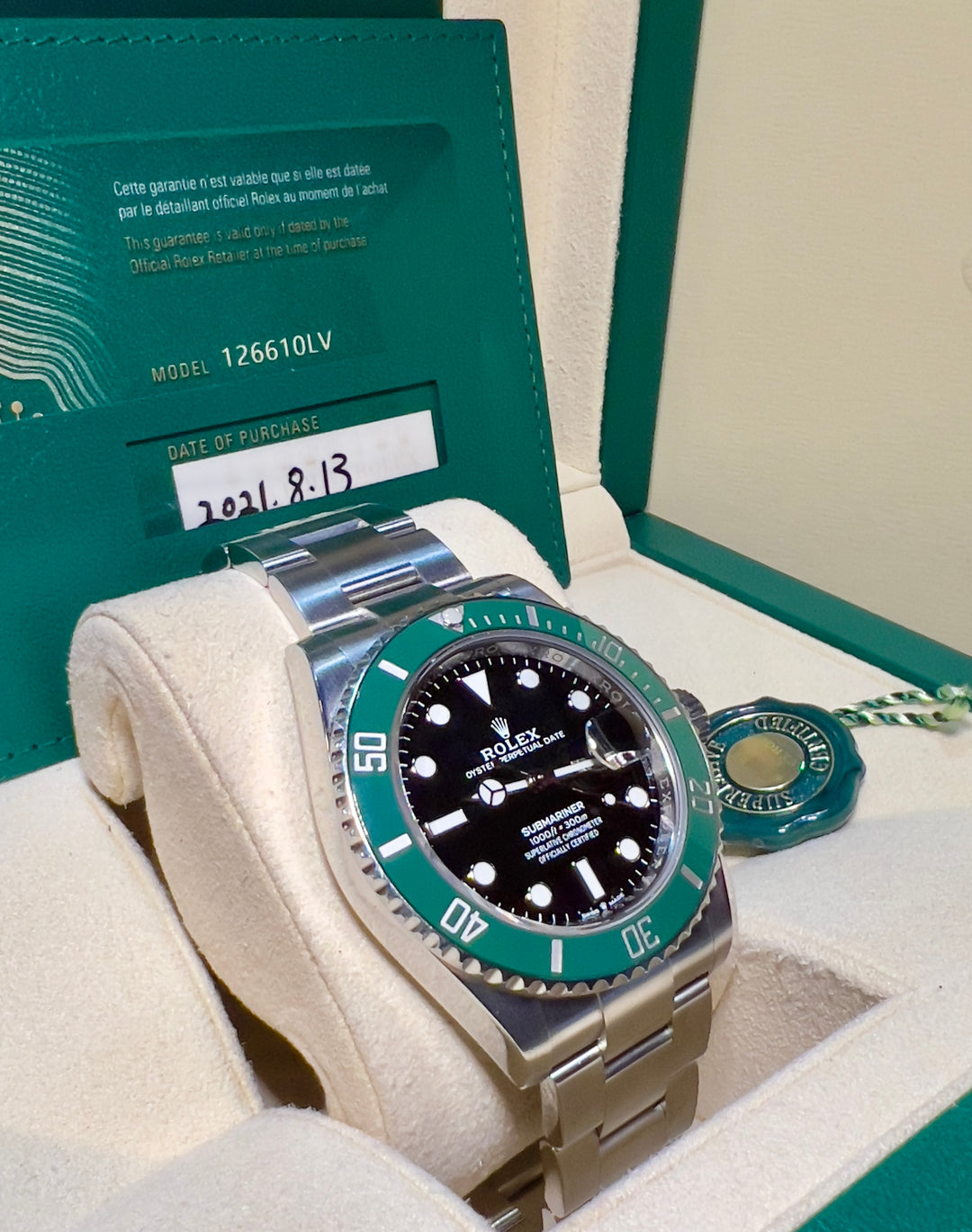 Rolex Submariner Date 126610LV | 2021