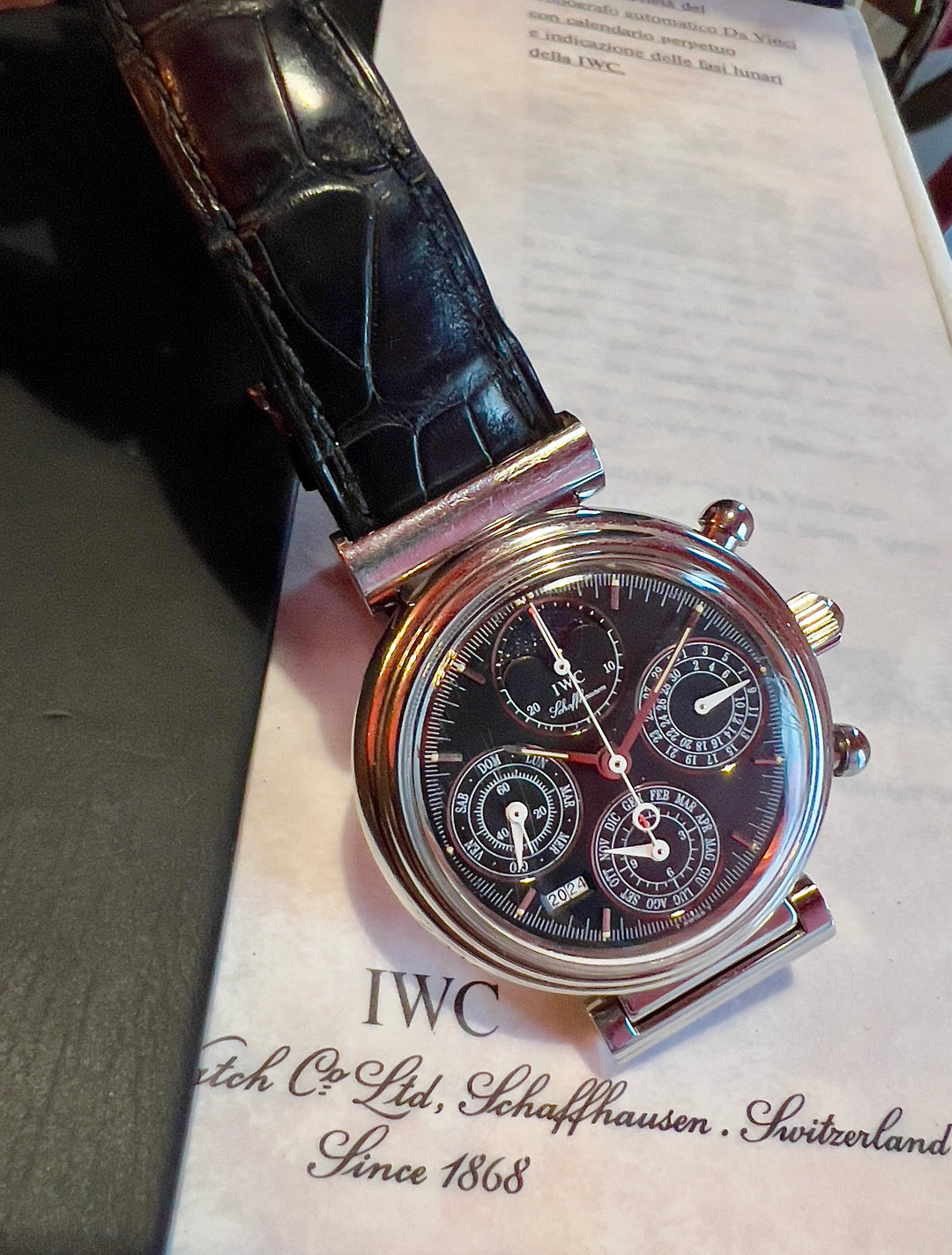 IWC Da Vinci Perpetual Calendar 2000 | ITA | LIKE NEW