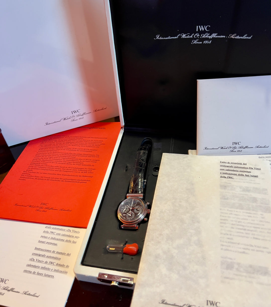 IWC Da Vinci Perpetual Calendar 2000 | ITA | LIKE NEW