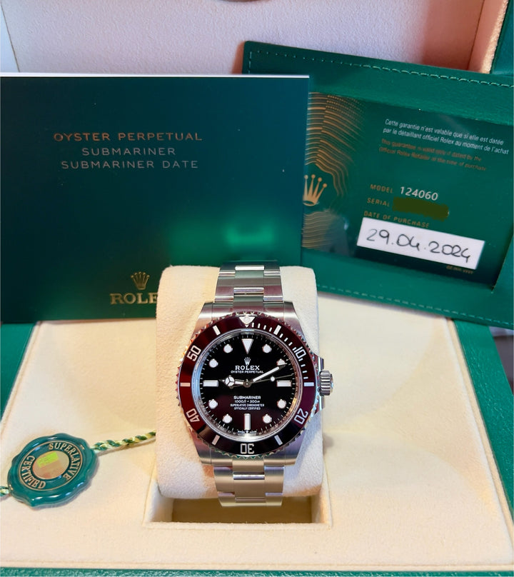 Rolex Submariner (No Date) 124060 NEW 2024