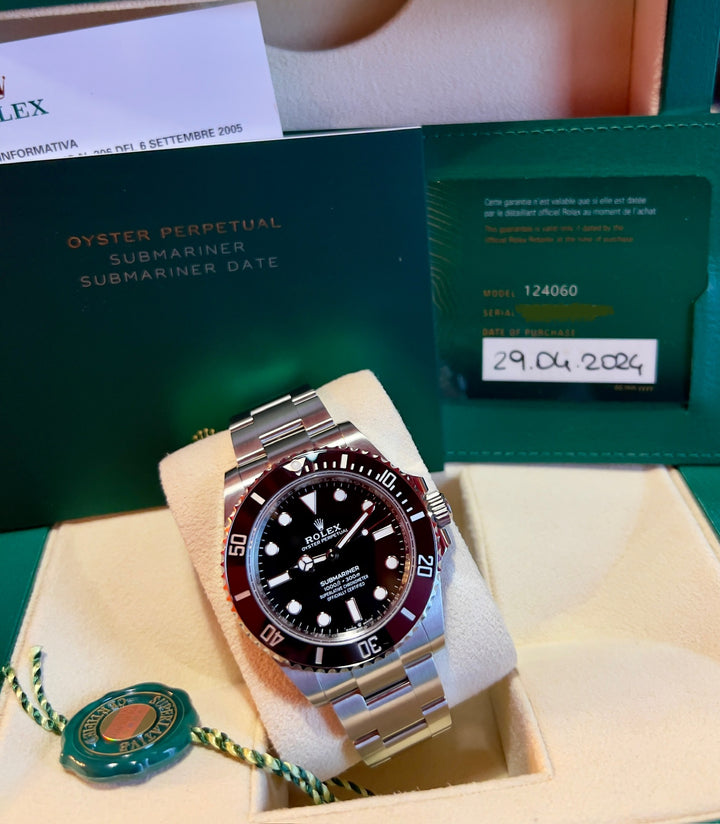 Rolex Submariner (No Date) 124060 NEW 2024