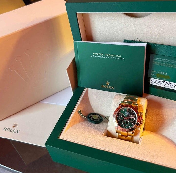 Rolex Daytona 116508 GREEN | 2021 ITA