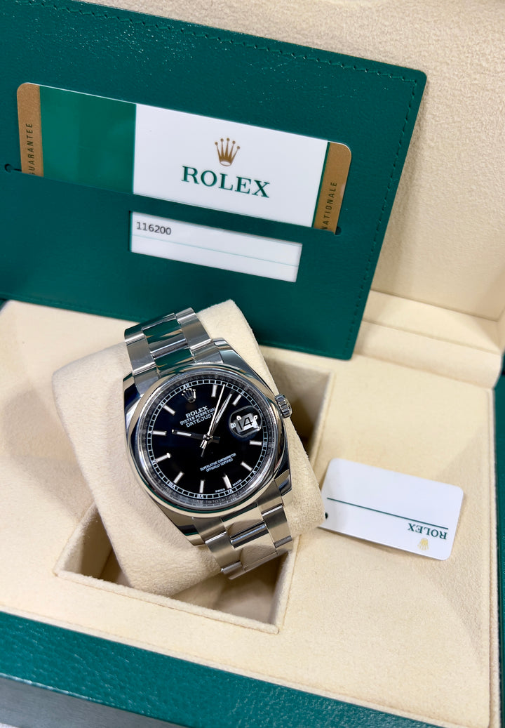 Rolex Datejust 36 116200 | 2018 | LIKE NEW
