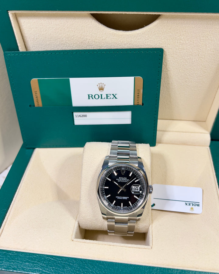 Rolex Datejust 36 116200 | 2018 | LIKE NEW