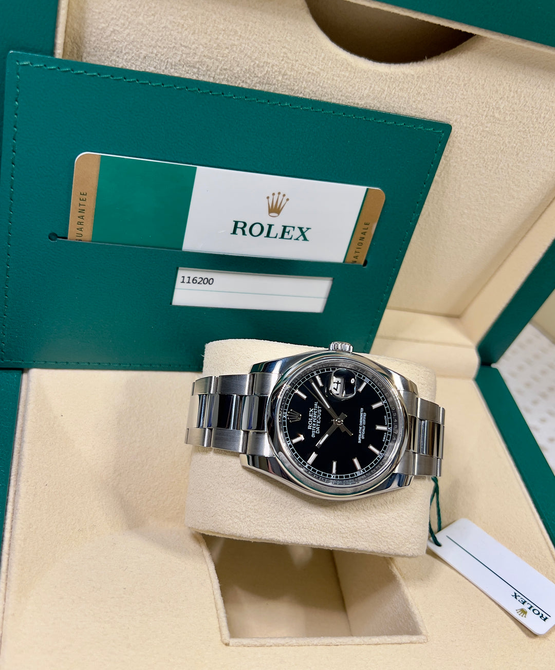Rolex Datejust 36 116200 | 2018 | LIKE NEW