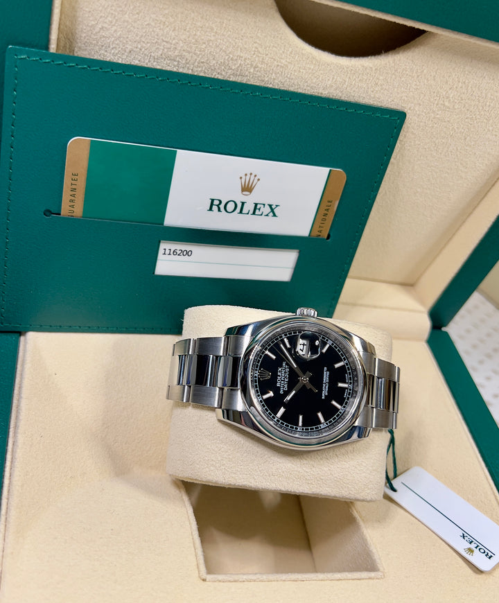 Rolex Datejust 36 116200 | 2018 | LIKE NEW