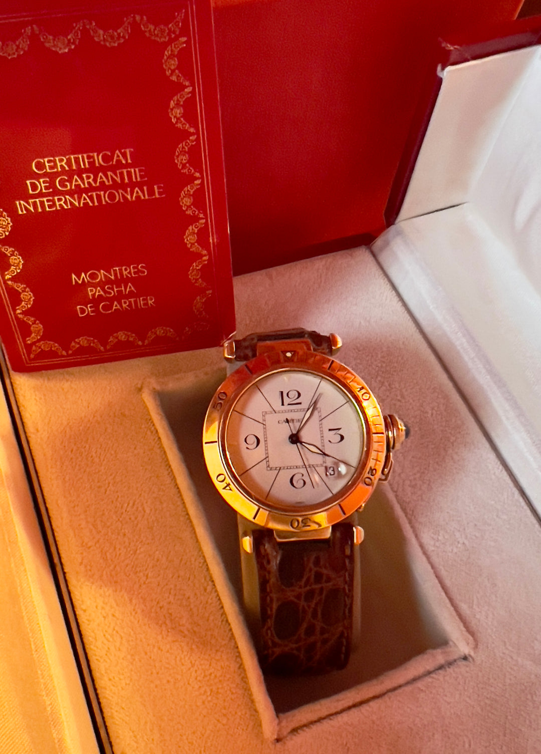 Cartier Pasha 18kt GOLD | 38MM