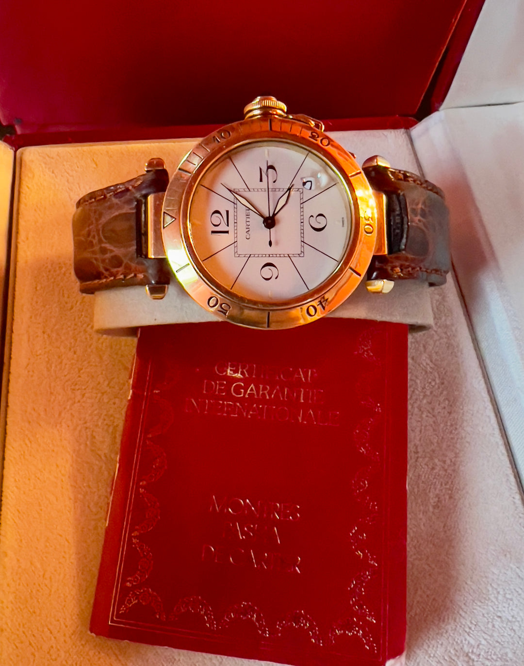 Cartier Pasha 18kt GOLD | 38MM