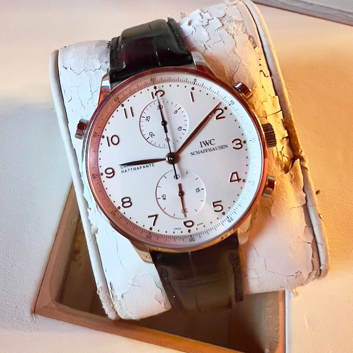 IWC Portuguese Chronograph Rattrapante Chronograph 3712 | LIKE NEW