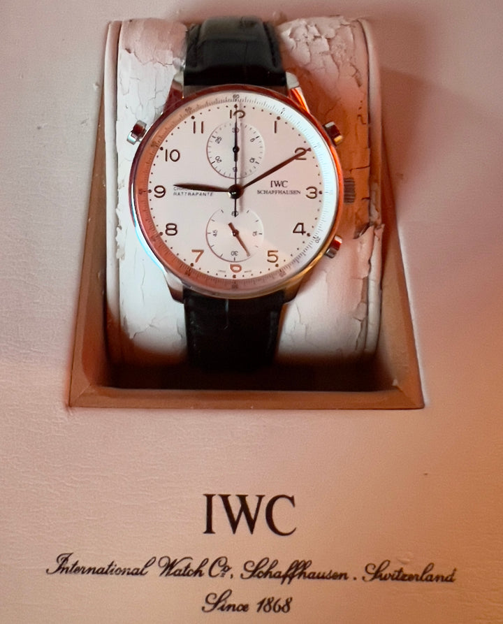 IWC Portuguese Chronograph Rattrapante Chronograph 3712 | LIKE NEW