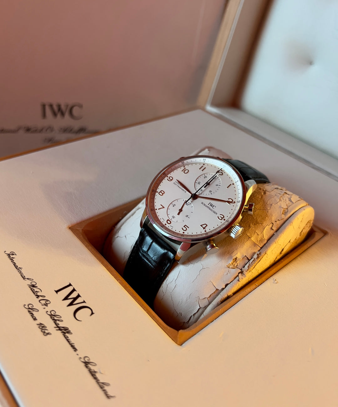 IWC Portuguese Chronograph Rattrapante Chronograph 3712 | LIKE NEW