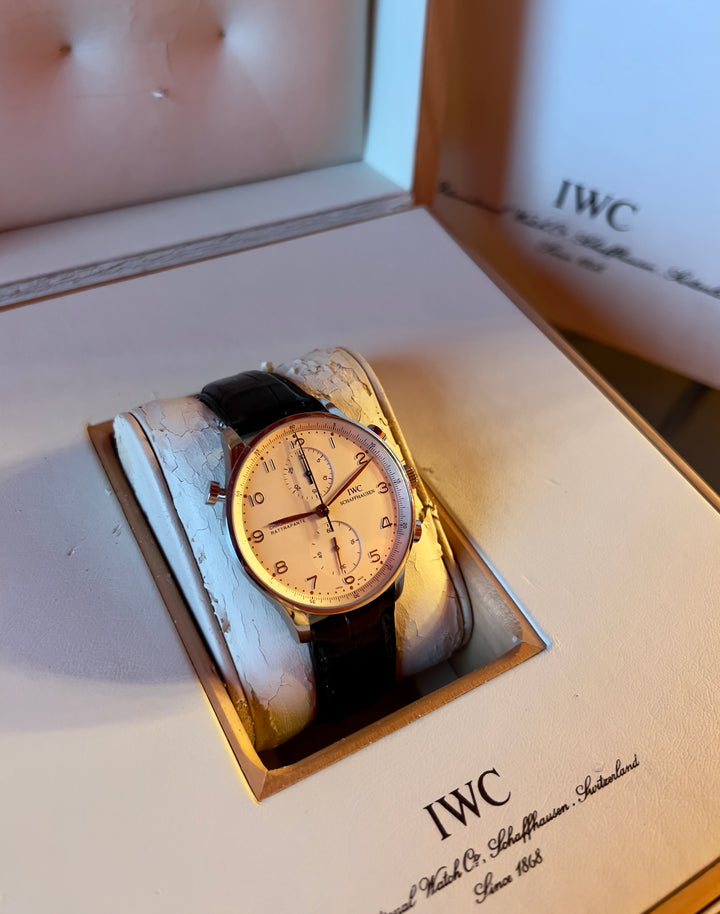 IWC Portuguese Chronograph Rattrapante Chronograph 3712 | LIKE NEW