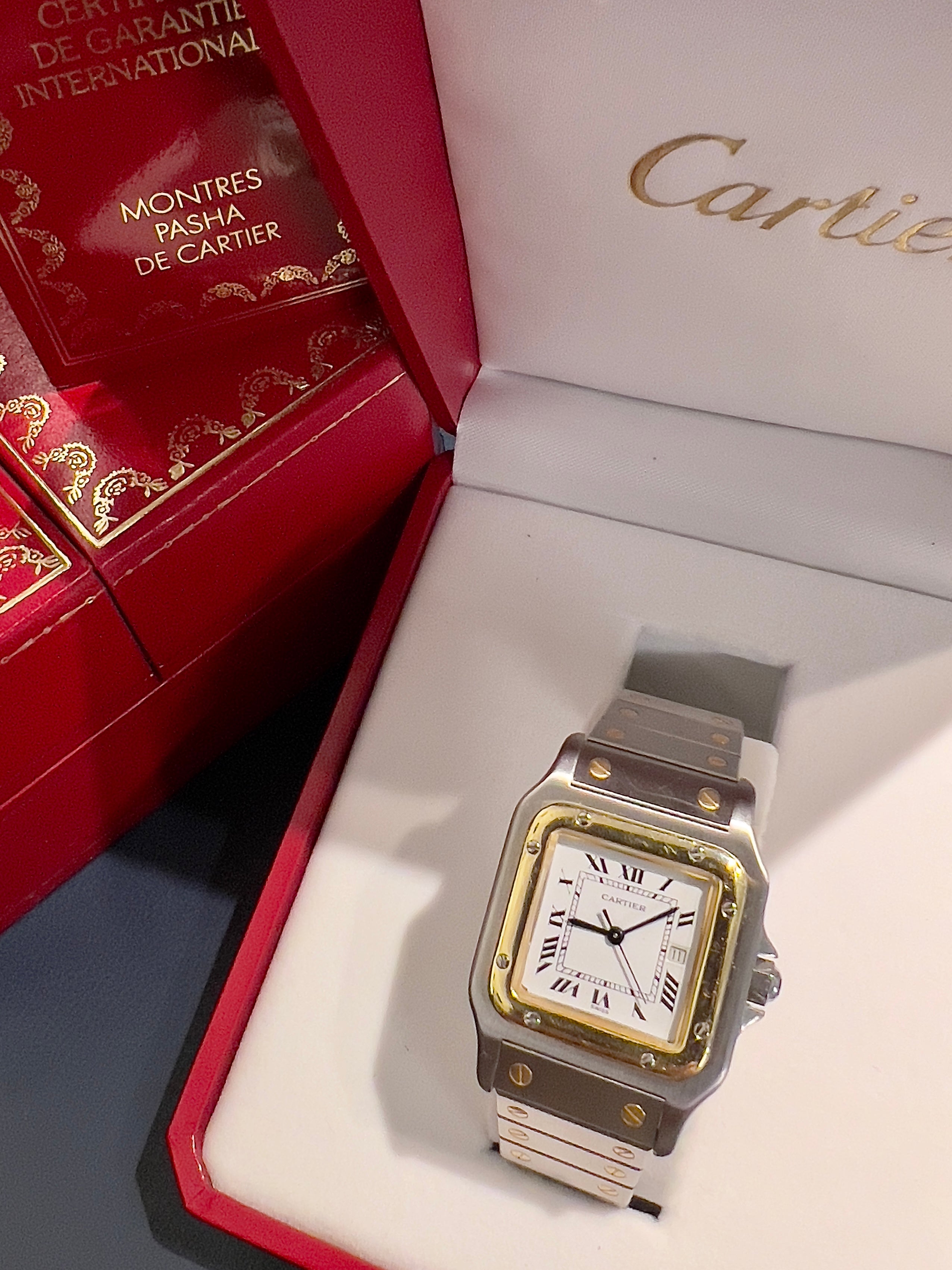 Cartier Santos Galb e Carree 2961