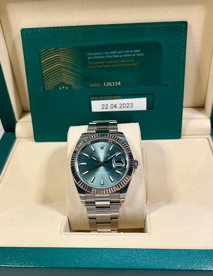 Rolex Datejust 41 126334 | GREEN | 2023